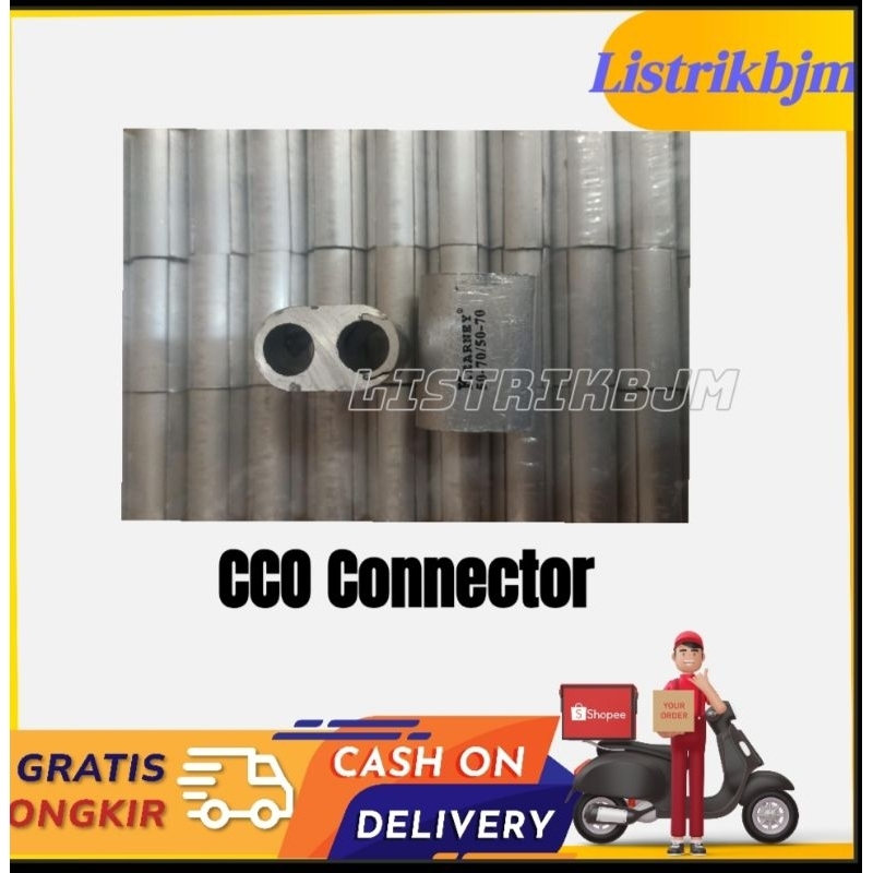 CCO CONNECTOR/KONEKTOR 70-70/70-35/35-35 SAMBUNGAN KABEL ALUMUNIUM