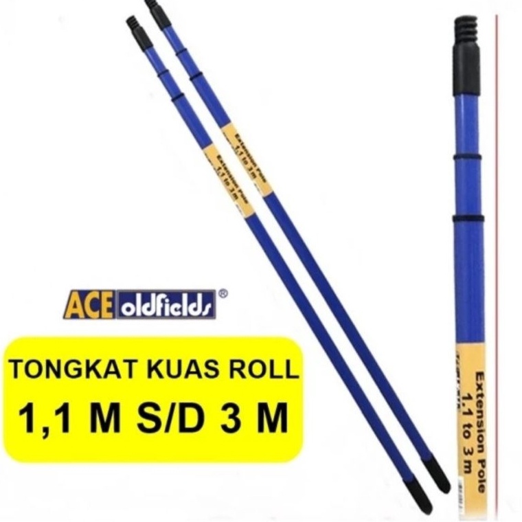 

Limited Edition Tongkat kuas rol cat 11mt3mt aceoldfieldsextension pole steel 3 metertongkat cat 3 meter ace
