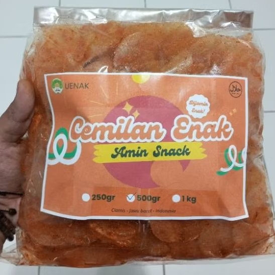 

keripik kaca/500gr/PedasDaunJeruk/Kripca/Singkong/CemilanEnak