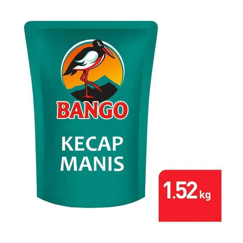 

Bango Kecap Manis Pouch / Reffil - 1.52kg