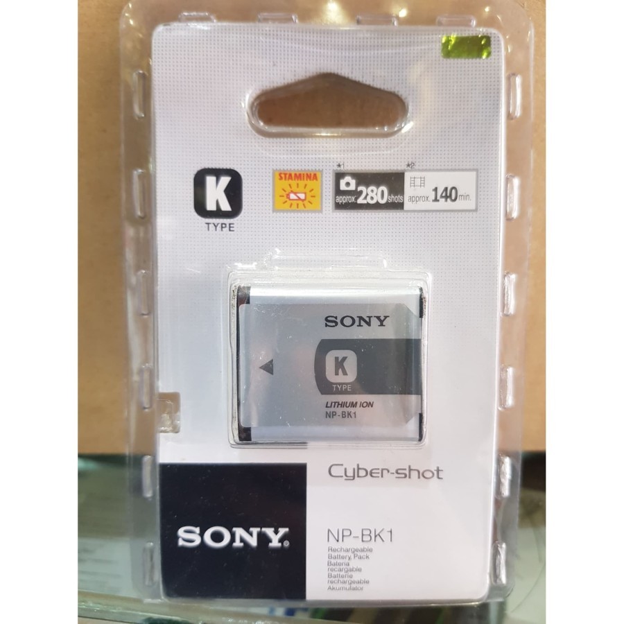Baterai Sony Kamera S750 S780 S950 S980 W180 W190 batre battery sony NP-BK1