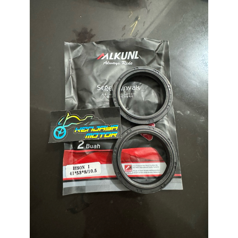 SEAL OIL SHOCK DEPAN BYSON R25 WR155 TEBAL SEPASANG