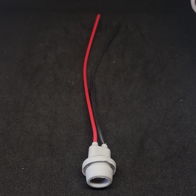 Cop Lampu Speedometer T10 - Fitting cop soket lampu spidometer dop T10 polos