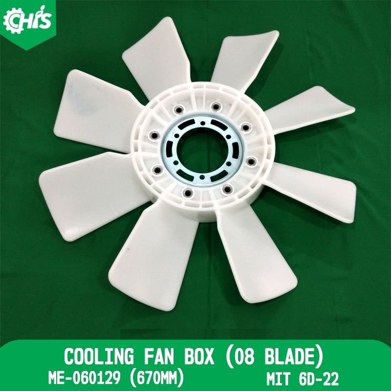 Kipas Radiator Mobil Radiator Fan Mitsubishi 6D-22 ME-060129 670MM