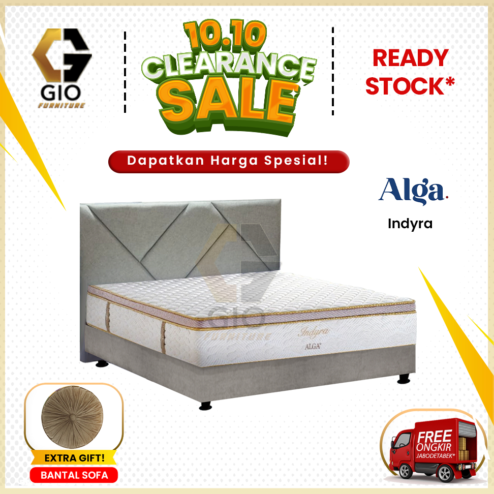 Kasur/springbed Alga Indyra 100x200 READY STOCK - CLEARANCE SALE