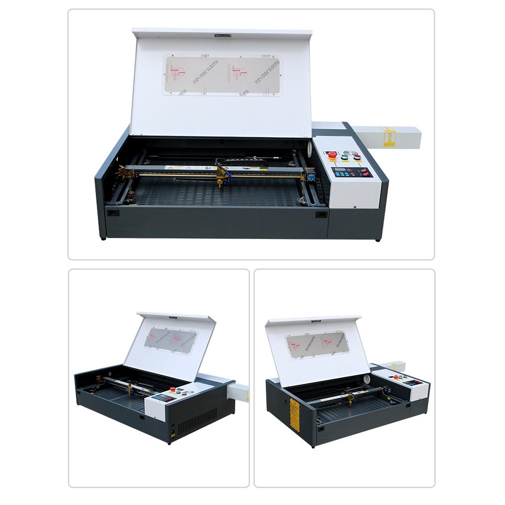 Mesin Laser Co2 Cnc Engraving Cutting Grafir Akrilik Steel Potong 6040 50watt Termurah Second 90%