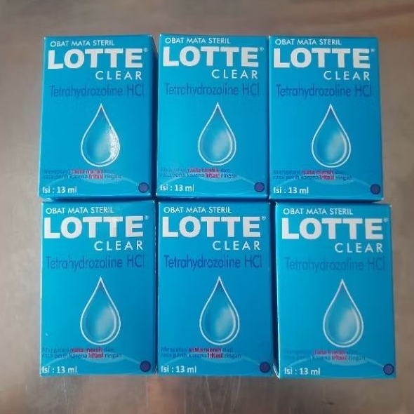 tetes mata lotte  | OBAT MATA STERIL | isi 13ml