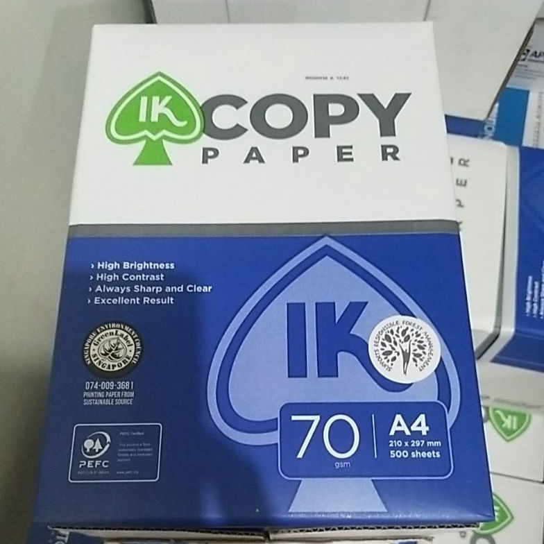 

KODE V97Y kertas HVS A4 7 gsm ik copy paper 7 g kertas fotocopy murah