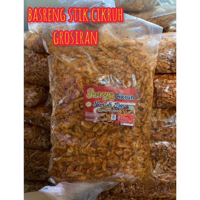 

Basreng Stik Pedas Cikruh Berkah Jaya 1 ball ( 2 kg )