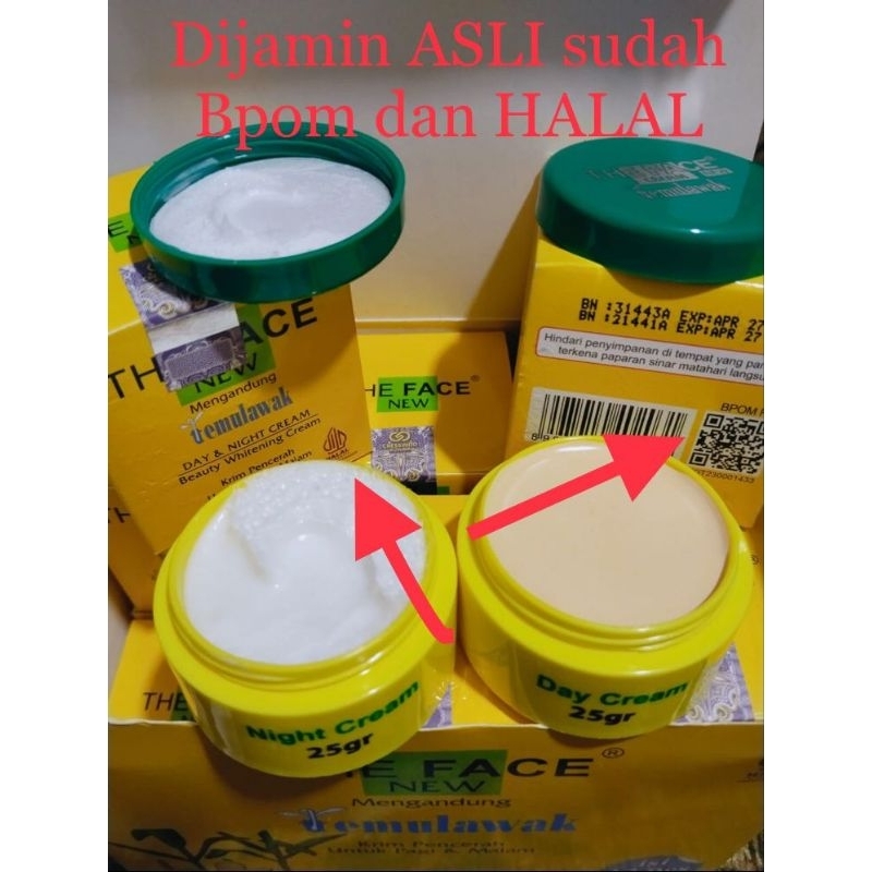 Temulawak Cream ORI / Cream Temulawak ASLI untuk mencerahkan wajah