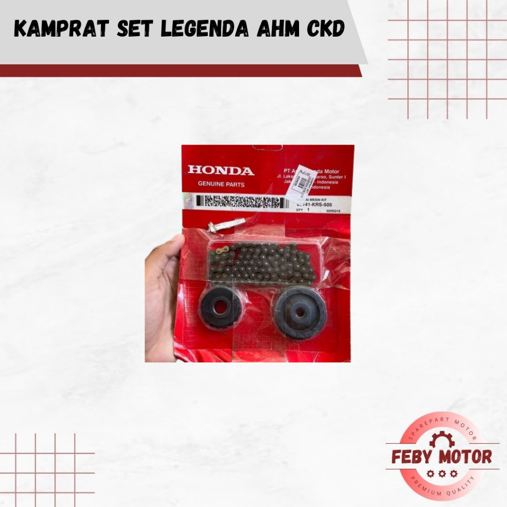 AHM CKD Kamprat Set Legenda // Kamprat Set Honda Legenda Fit New Supra
