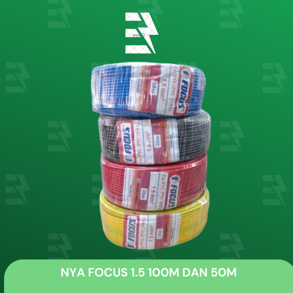 KABEL ENGKEL NYA FOCUS 1,5MM PANJANG 50 M - 100 M