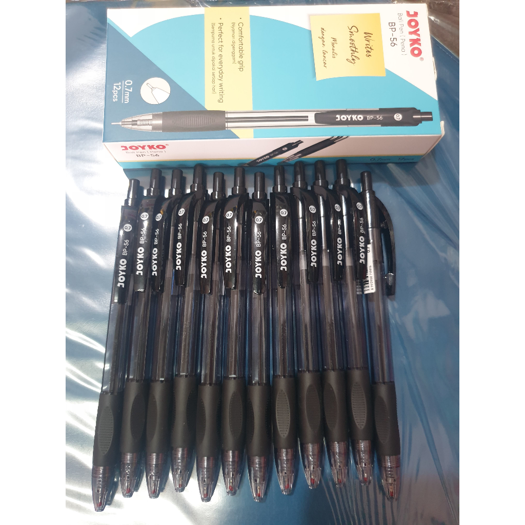 

Ballpoint, Bolpen, Pulpen Klik Joyko BP-56 0.7mm