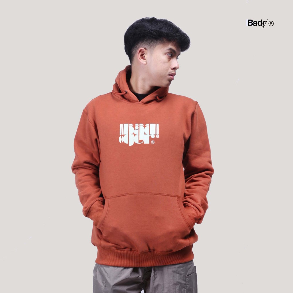 Badger Sweater Pullover Hoodie ABSTX Caramel