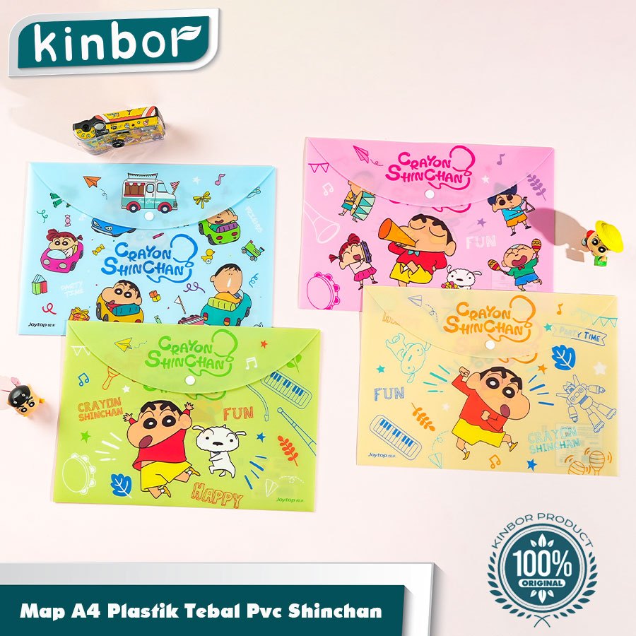 

Map Folder A4 File Dokumen Organizer Kertas Karakter Crayon Shinchan