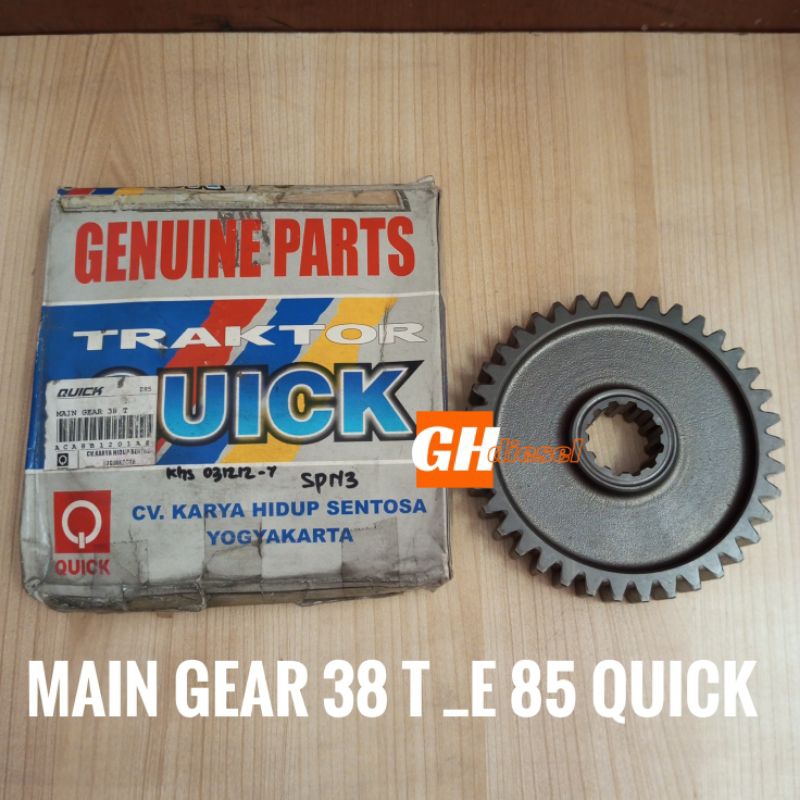 PROMO  MAIN GEAR GIGI 38 T 38T TRAKTOR E85 E 85 QUICK