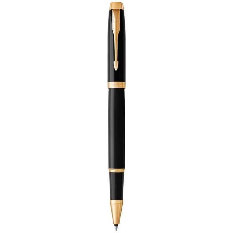 

Parker IM Black Matte Gold Trim Rollerball