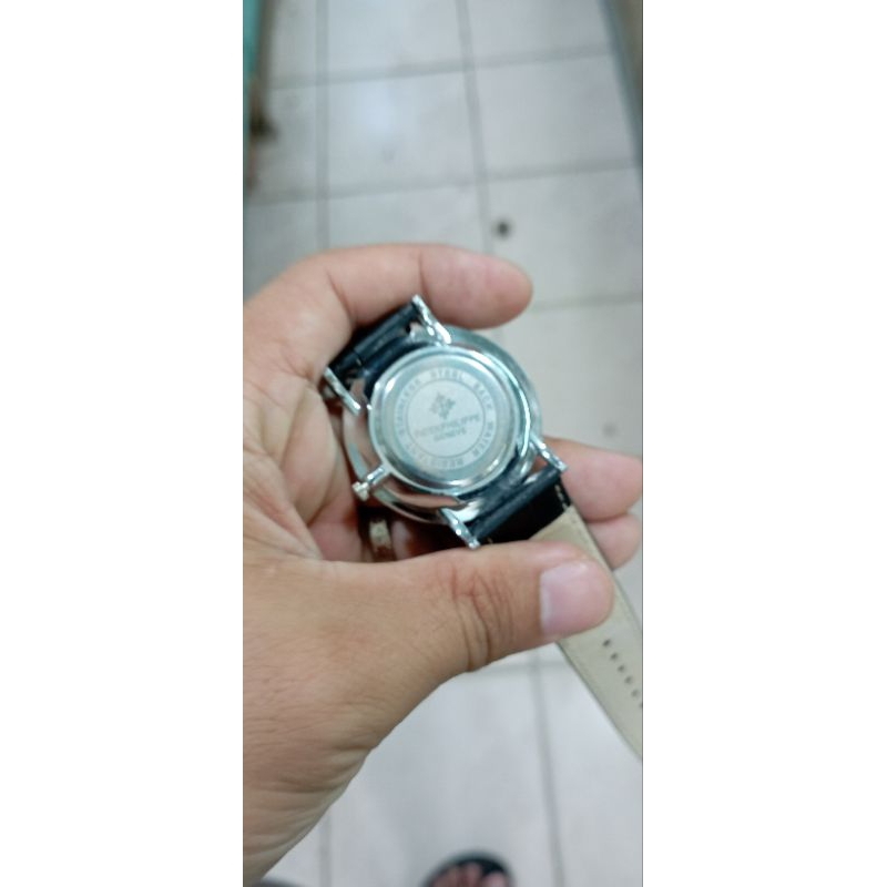 jam tangan pria ip tipis dan istirahat hitam anti karat snap kulit jam klasik yang fashion pria jam 