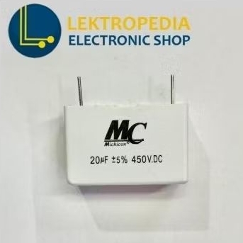 Kapasitor 20UF 450VDC AC Inverter Daikin Panasonic Capacitor 20 uf