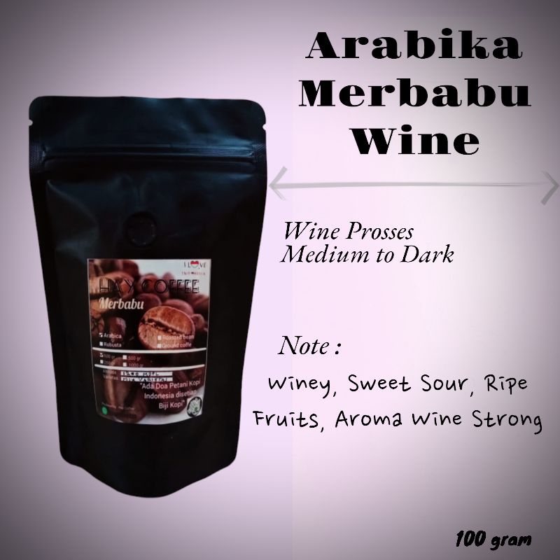 

Kopi Wine Arabika Merbabu Varian Kopi Bubuk dan Roasted Beans