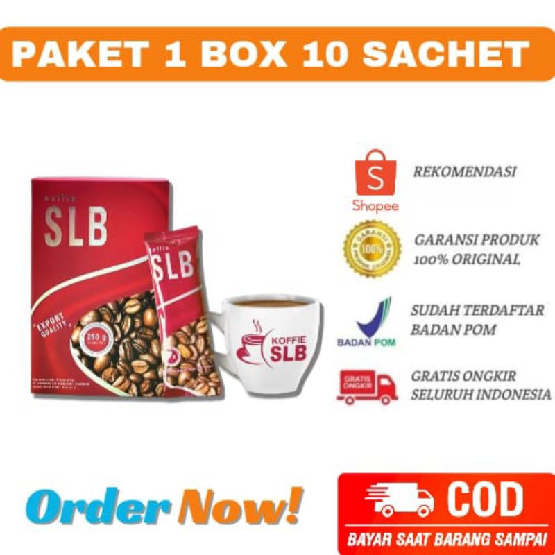 

SLB 1 BOX ISI 10 Sachet Original Baik Untuk Pria dan Wanita