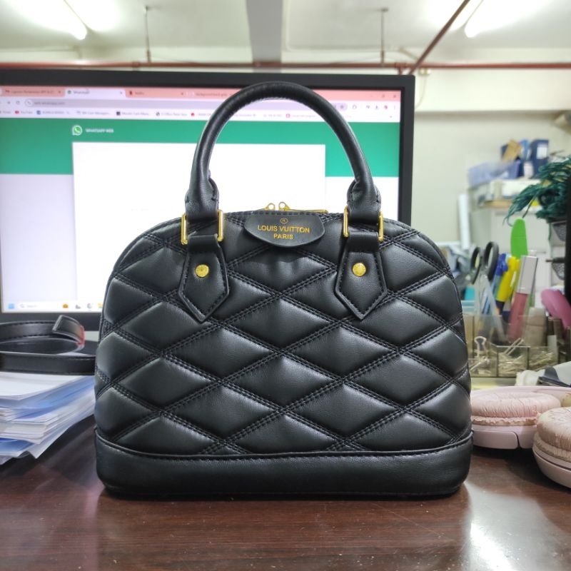 Prelove LV Alma Black / tas jinjing / crossbody bag / tas hitam / elpong