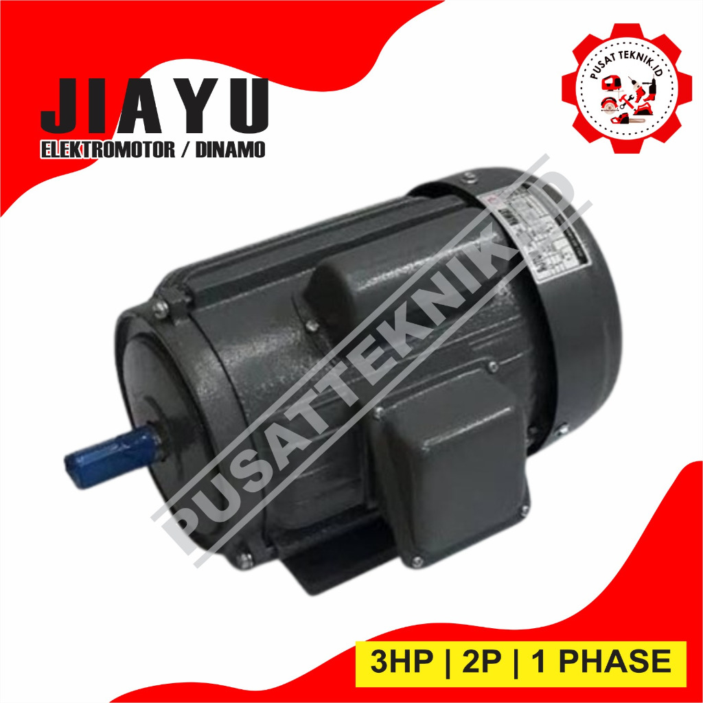 DINAMO JIAYU 3HP 2POLE  1PHASE ELEKTRO MOTOR 3HP RPM 2800 JIAYU