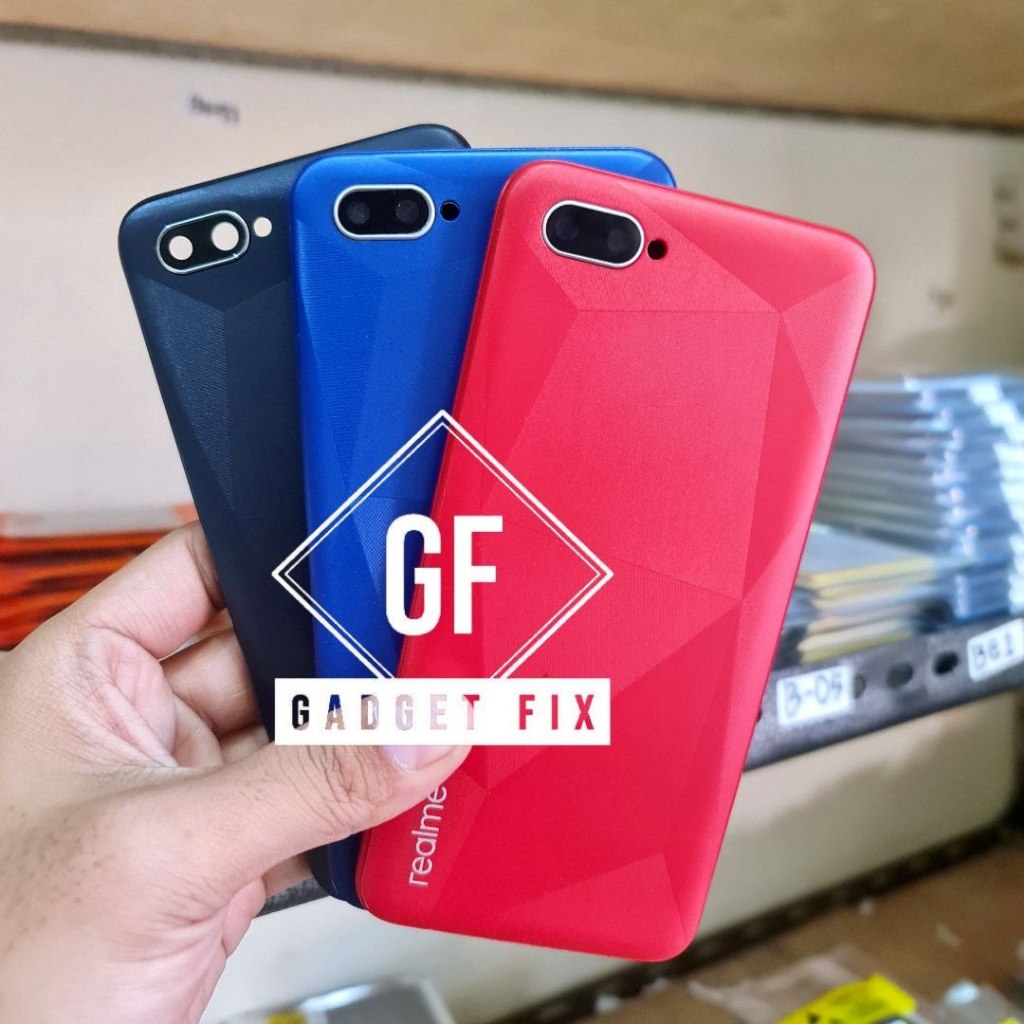 Backdoor Tutup Belakang Housing HP Realme C2 RMX1941 RMX1945 Back Cover Casing Kesing Rilmi C2