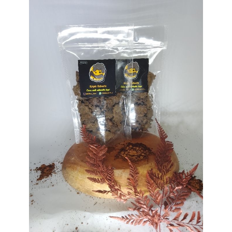 

Keripik Robusta/kripik robusta/kripik kopi/keripik kopi/kriik renyah/keripik renyah