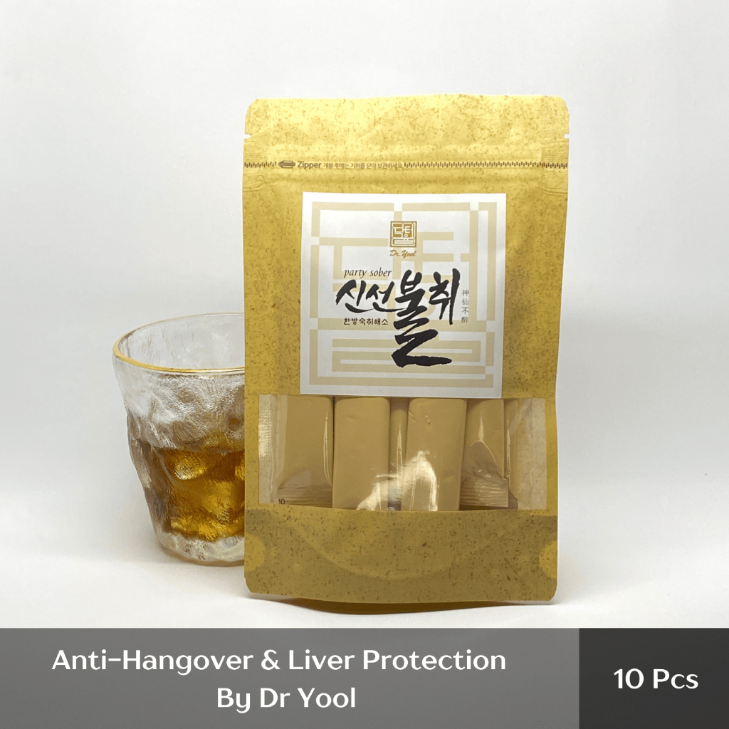 

Anti-Hangover & Liver Protection by Dr Yool - Party Smart Herbal Drink - isi 10 Pcs (1 Pouch)