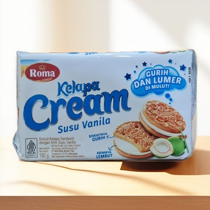 

Roma Biskuit Kelapa Cream 180g/189g