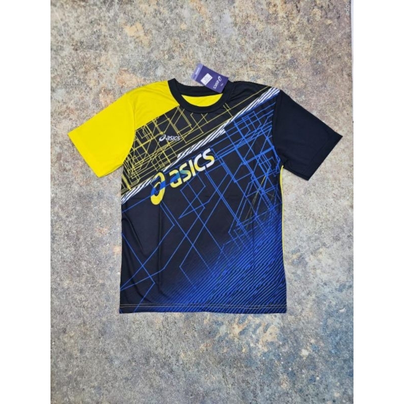 Atasan jersey olahraga badminton volly takraw fullprint