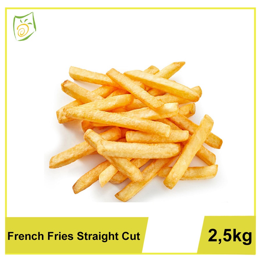 

French Fries Straight Cut / Kentang Goreng Beku 2,5kg