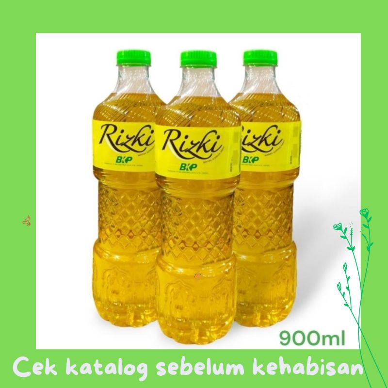 

MINYAK GORENG RIZKY BOTOL 850ML