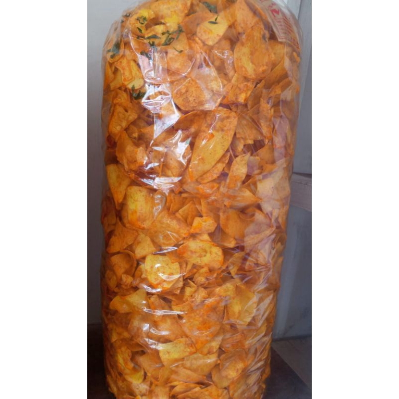

GROSIR termurah!!! kripik talas balado 1kg