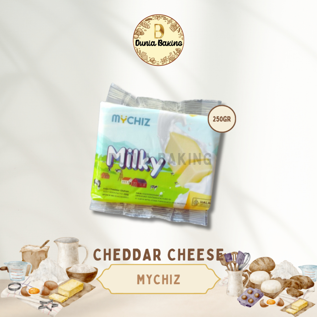 

Keju my chiz MILKY 250gr - Keju cheddar