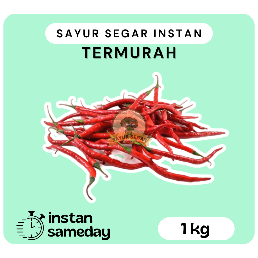 

Cabai Merah Kriting / Cabe Keriting 1kg - Sayursegarinstan