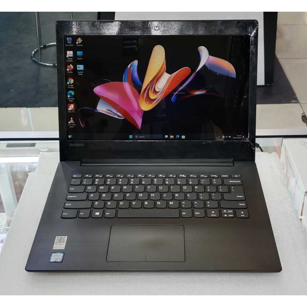 laptop leptop second  lenvo intel core i3 gen6 ram 8gb sd 256 gb 14 inch slim generasi terbaru windo