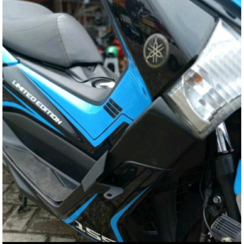 breket lampu tembak nmax old bracket lampu tembak nmax lama dudukan lampu tembak nmax old aksesoris 