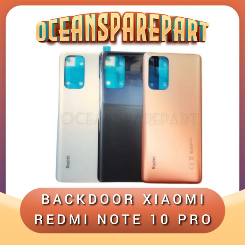 Xiaomi Redmi Note 10 PRO Backdoor Back Cover Battery Cover