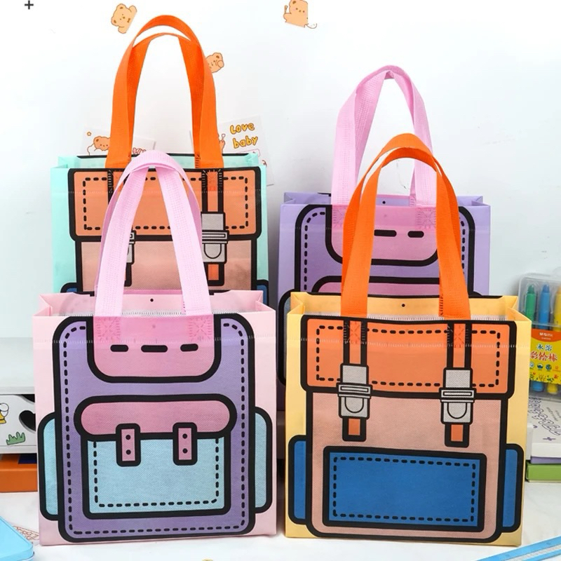 

[Hijau Tosca] Tas Ulang Tahun | Tas Spunbond | Tas Serba Guna | Goodie Bag