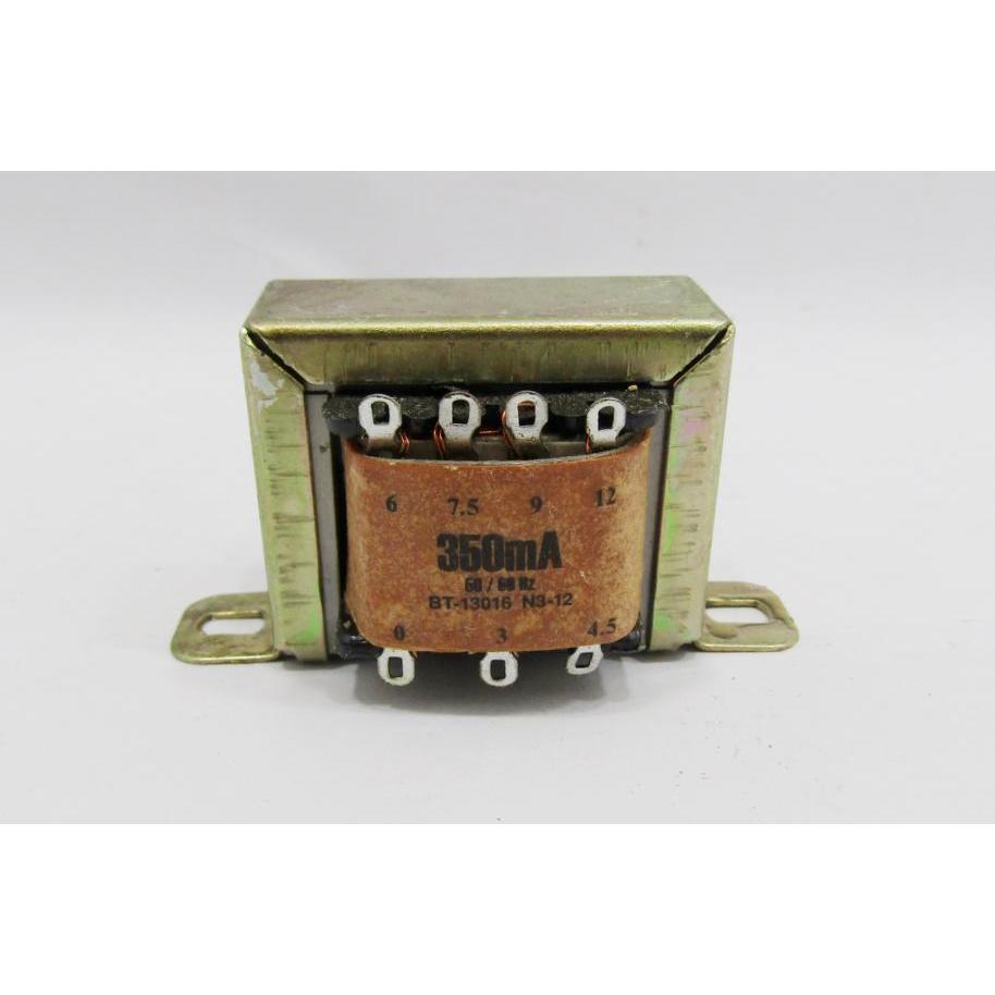 Trafo travo 350 mA 0 - 12V non CT engkel Big murni tembaga