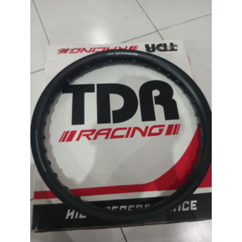 TDR Velg Pelek TDR U Shape 160 Ring 17 Black Hitam Original TDR