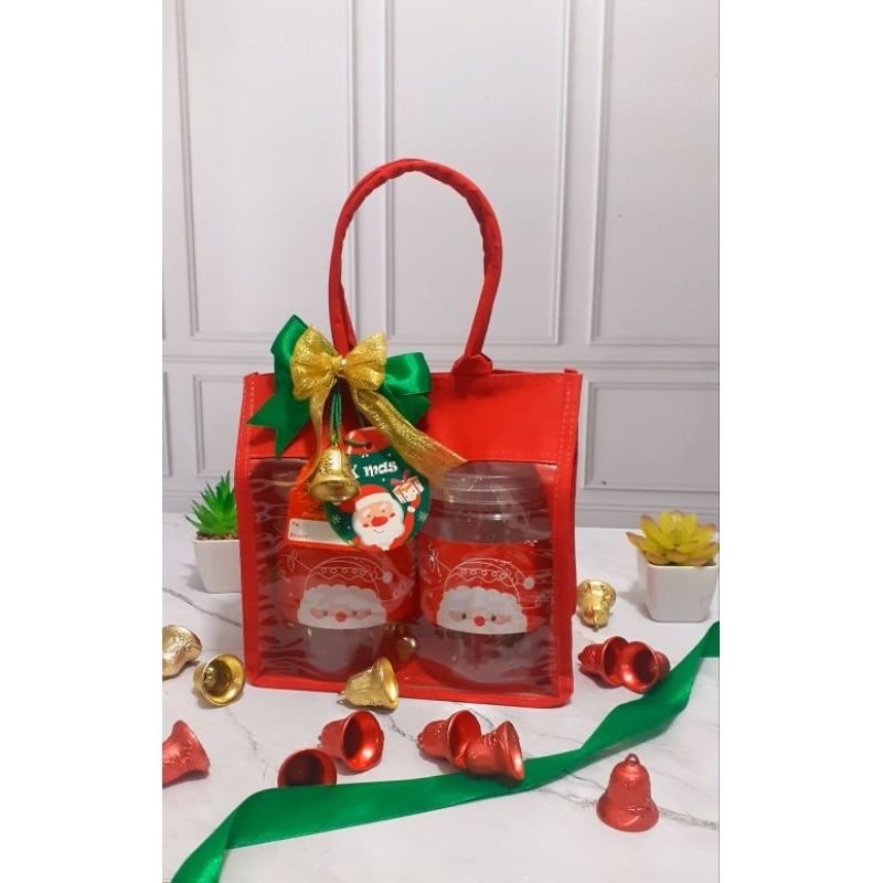 

hampers cookies natal isi 2 toples