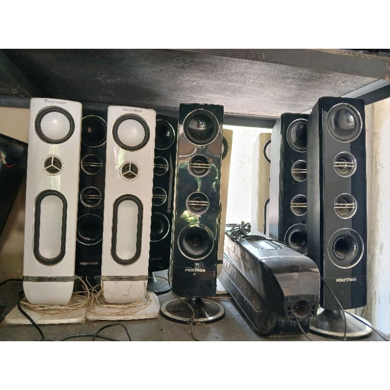 speaker pasif bekas tv polytron 24 & 32 inch