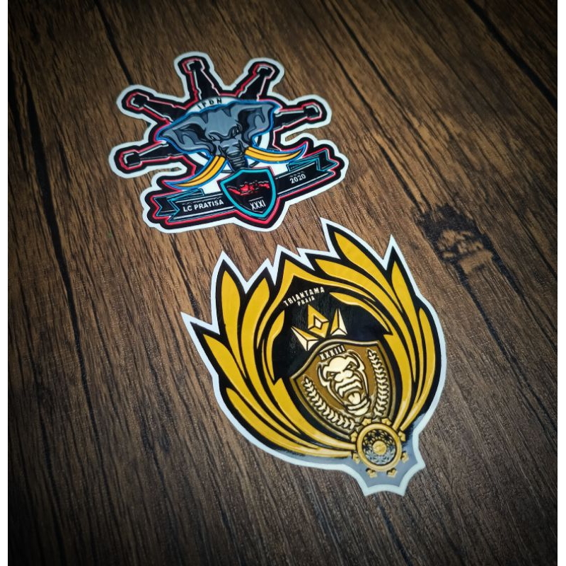 

Stiker Ewmbos timbul IPDN lc pratista