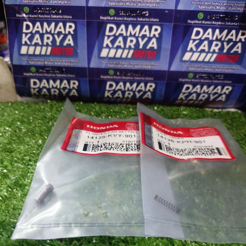 PEN DEKOMPRESI BEAT KARBU / SPACY/ SCOOPY KARBU ORIGINAL AHM