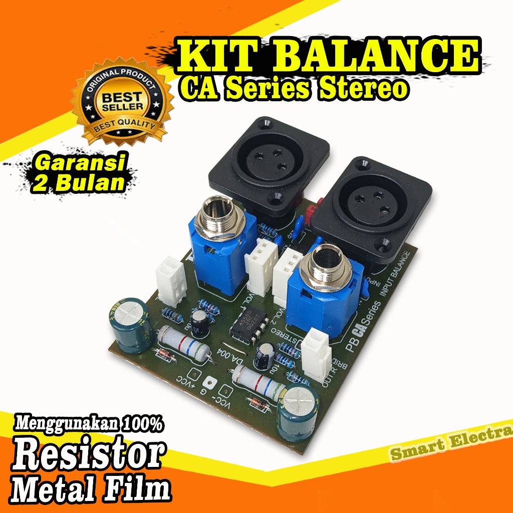 Kit Input Balance CA SERIES Stereo Original Kualitas Super Premium