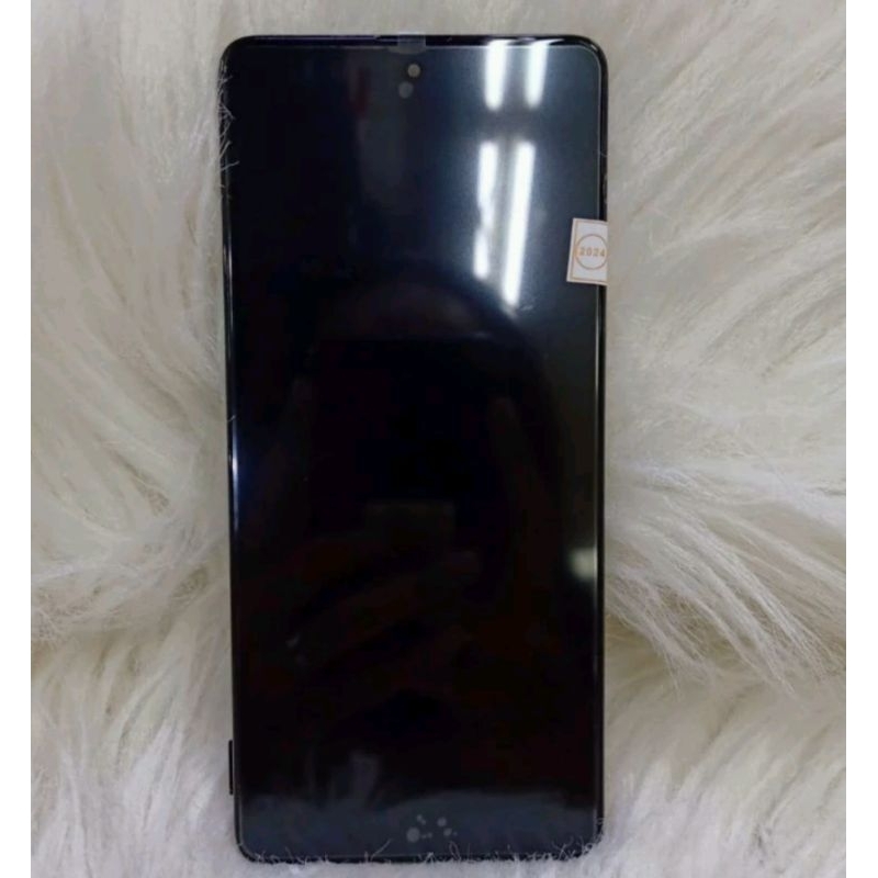 lcd oled smartphone samsung a715 a71 big + frame