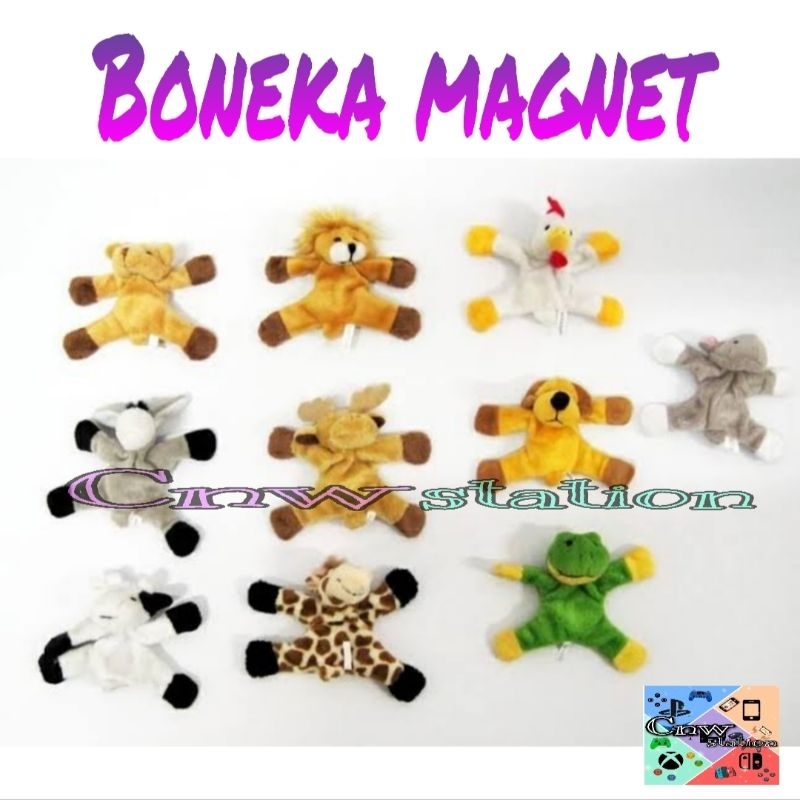 Boneka magnet animal